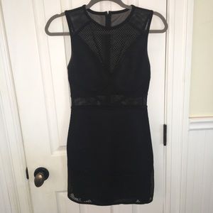 Express Bodycon Mesh Dress
